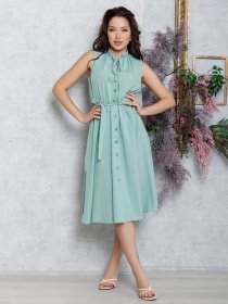 Сукні ISSA Plus модель 11626_мятный Фото