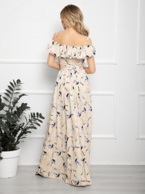 Платья ISSA Plus модель 12561_мультиколор Фото