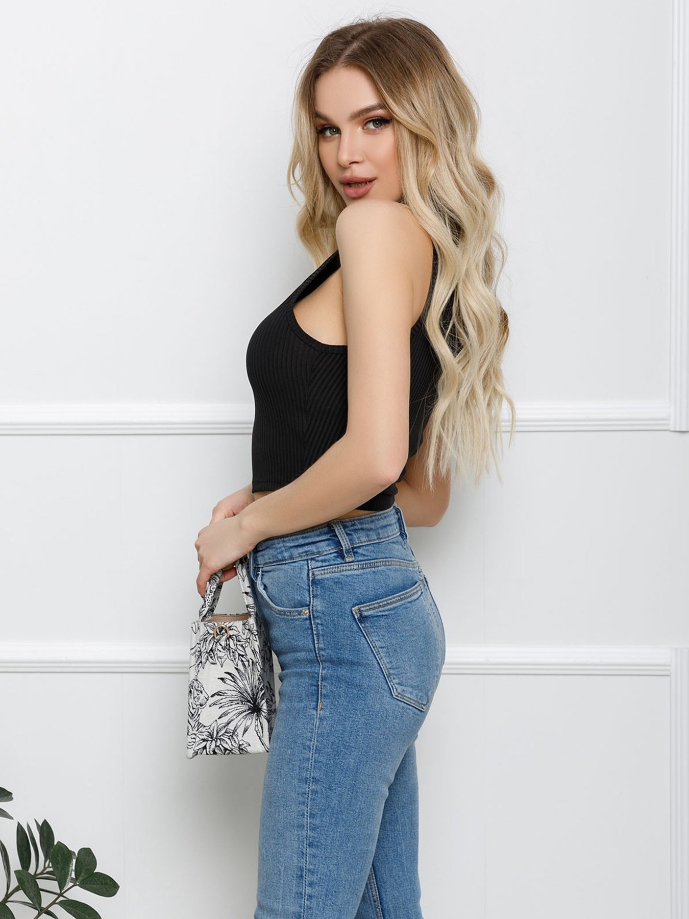 Топ ISSA Plus модель 12599_черный Фото