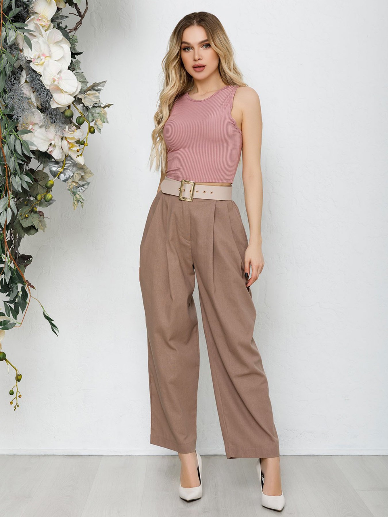 Топ ISSA Plus модель 12599_розовый Фото