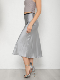 Юбки ISSA Plus модель 11931_серый Фото