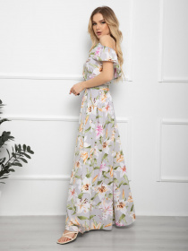 Сукні ISSA Plus модель 12554_серый Фото