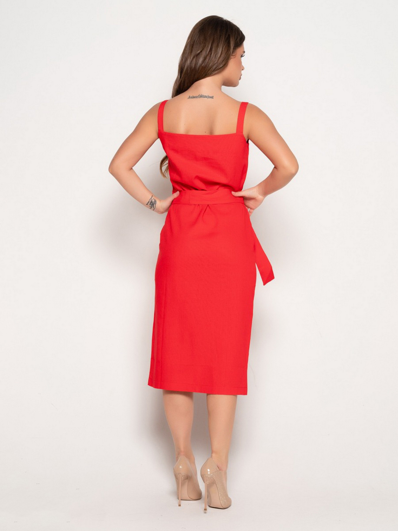 Платья ISSA Plus модель 10831_красный Фото