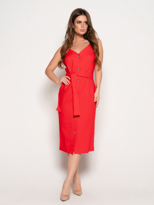 Платья ISSA Plus модель 10831_красный Фото