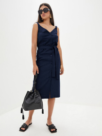 Сукні ISSA Plus модель 10831_темно-синий Сукні ISSA Plus модель 10831_темно-синий Фото