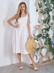 Сукні ISSA Plus модель 11782_белый Сукні ISSA Plus модель 11782_белый Фото