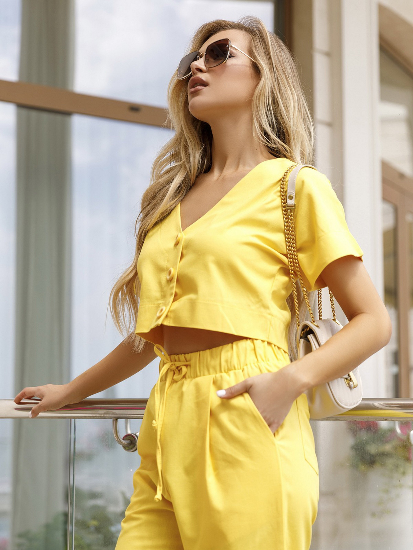 Костюми ISSA Plus модель 12020_желтый Костюми ISSA Plus модель 12020_желтый Фото