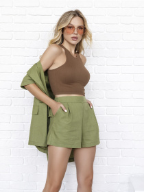 Костюмы ISSA Plus модель 12069_хаки Фото