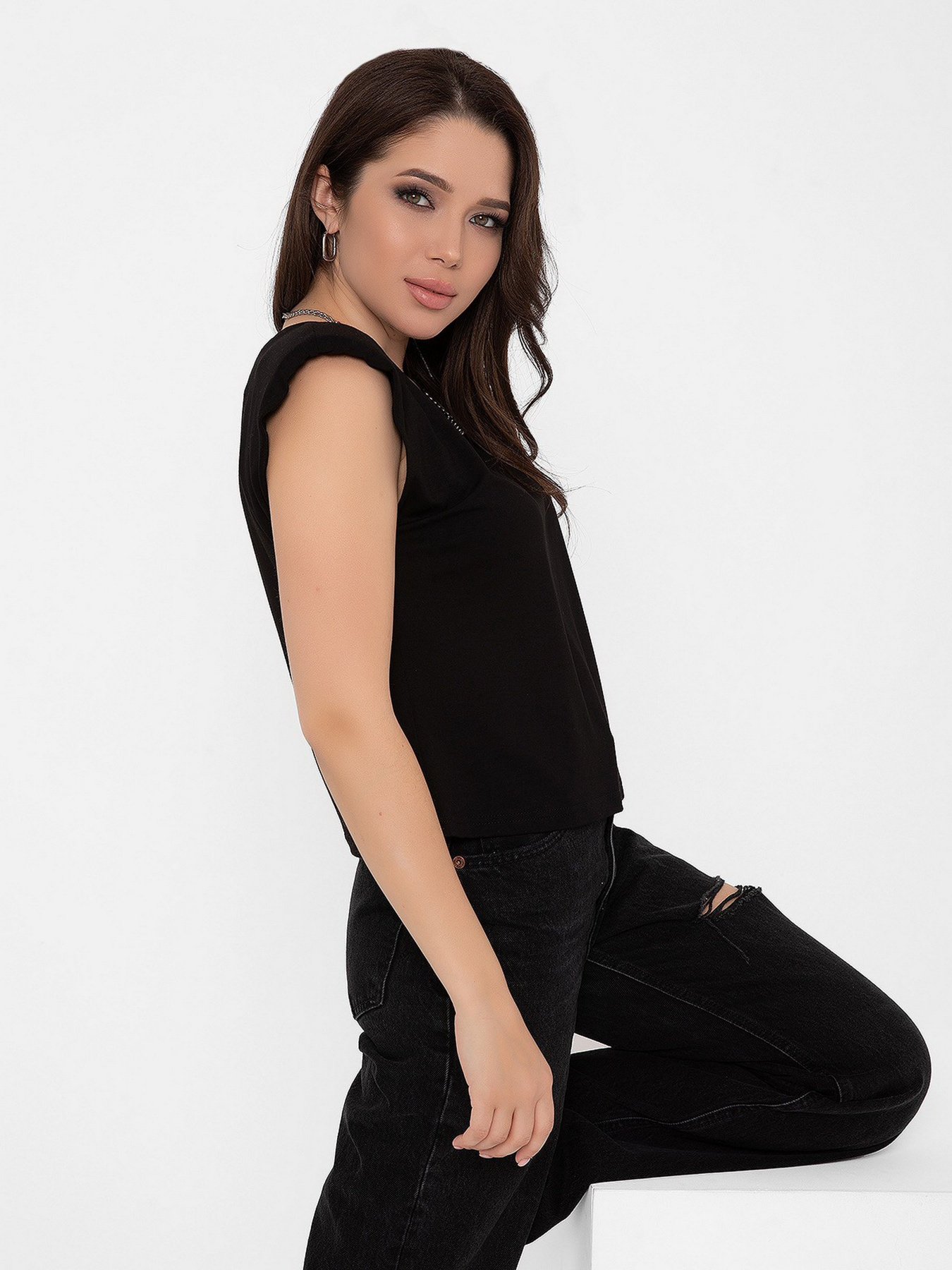 Футболки и поло ISSA Plus модель 12724_черный Фото