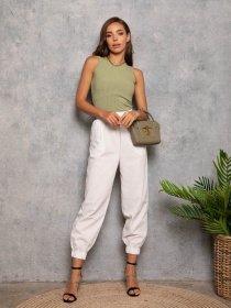 Майка для дома ISSA Plus модель 12755_хаки Фото