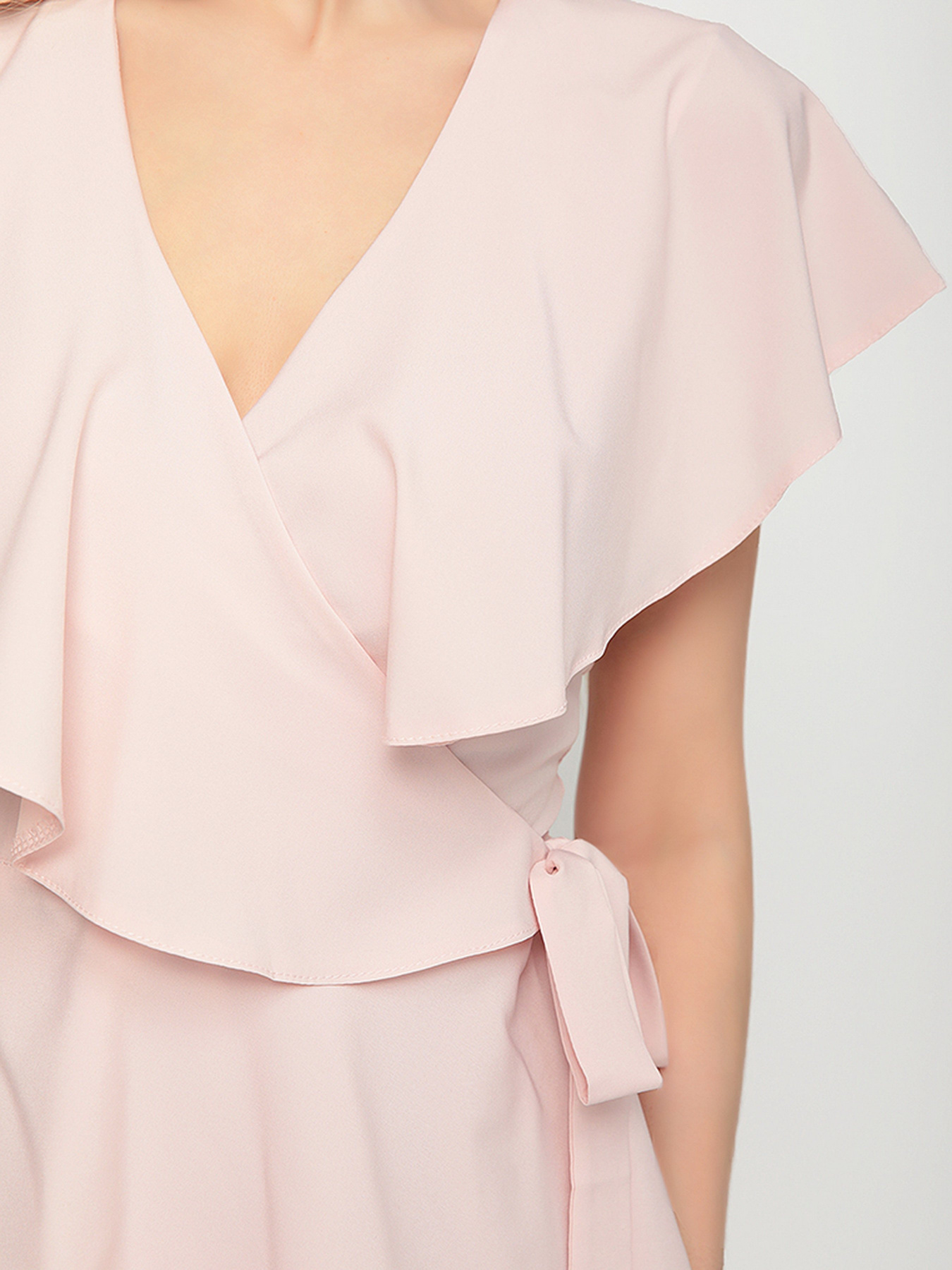 Блуза ISSA Plus модель SA-12045i_розовый Фото