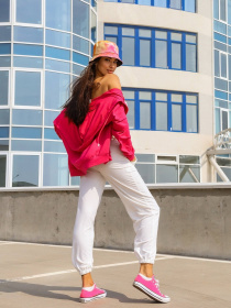 Худі ISSA Plus модель 12145_малиновый Фото