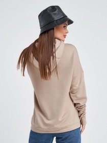 Худі ISSA Plus модель 11286_бежевый Фото