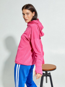 Худі ISSA Plus модель 11286_малиновый Фото