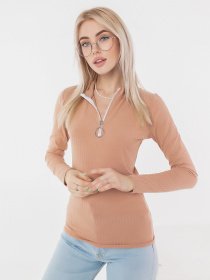 Джемпер ISSA Plus модель 12097_розовый Фото