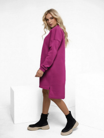 Платья ISSA Plus модель 12221_малиновый Фото