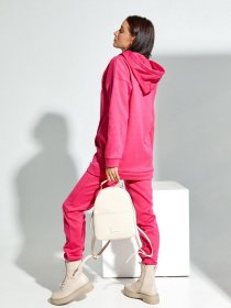 Спортивный костюм ISSA Plus модель 12236_малиновый Фото