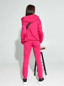 Спортивный костюм ISSA Plus модель 12410_малиновый Фото