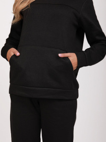 Спортивний костюм ISSA Plus модель 11088_черный Фото