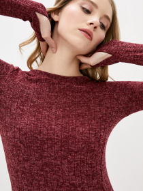 Сукні ISSA Plus модель 11217A_бордовый Фото