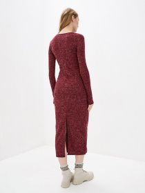 Платья ISSA Plus модель 11217A_бордовый Фото