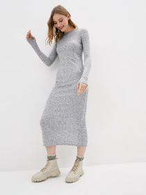 Платья ISSA Plus модель 11217A_серый Фото