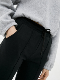 Штаны спортивные ISSA Plus модель 12255_черный Фото