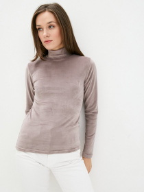 Водолазка ISSA Plus модель 12258_бежевый Фото