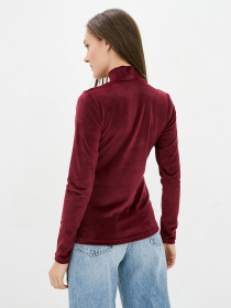 Водолазка ISSA Plus модель 12258_бордовый Фото