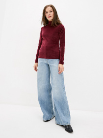 Водолазка ISSA Plus модель 12258_бордовый Фото