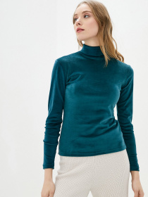 Водолазка ISSA Plus модель 12258_зеленый Фото