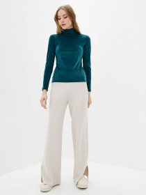 Водолазка ISSA Plus модель 12258_зеленый Фото