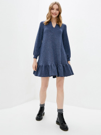 Платья ISSA Plus модель 12950_синий Фото