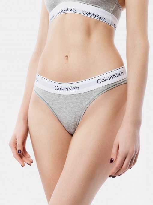 Трусы Calvin Klein Underwear Thong модель F3786E_020 Фото