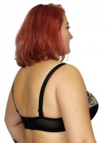 Бюстгальтер Milavitsa модель 127510 ЧОРНИЙ З НЮДОМ Фото