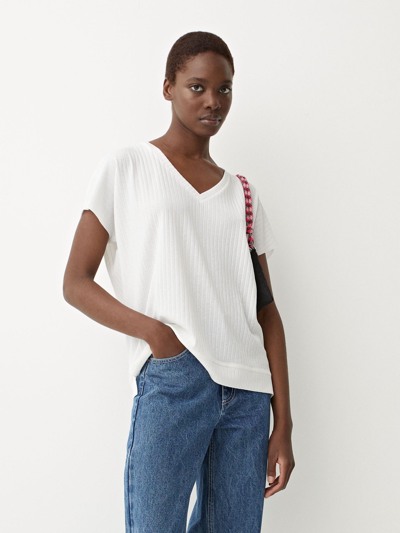 Футболки и поло Parfois модель 187938_WT Фото