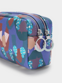 сумка-пенал, Синий, полиуретан Parfois модель 1901391PUM Фото