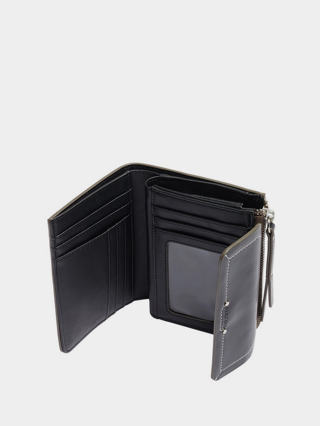 Кошелек, женский, полиуретан, черный Parfois модель 5608348030267 Фото