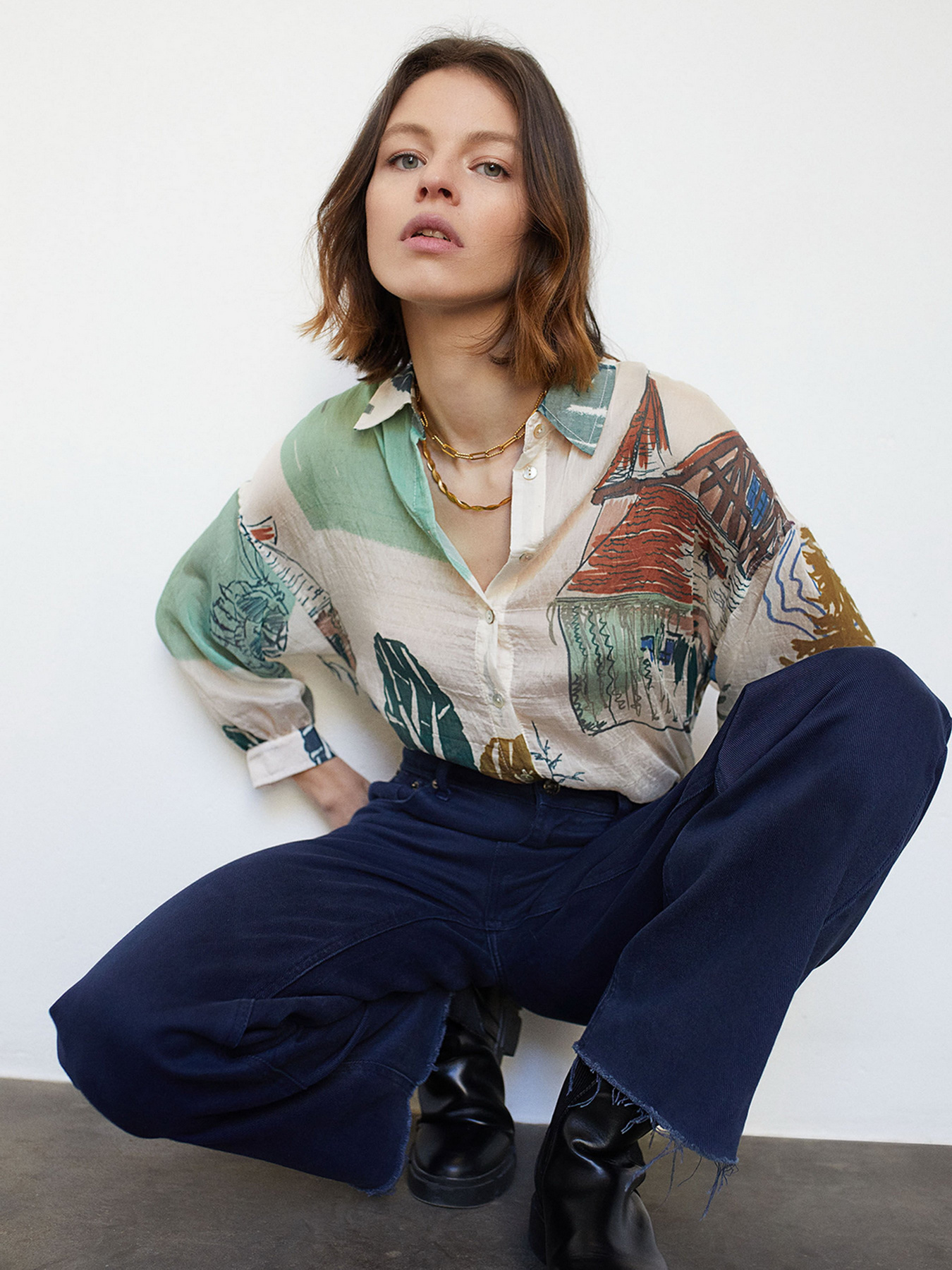 Юбки Parfois модель 193759_EC Фото