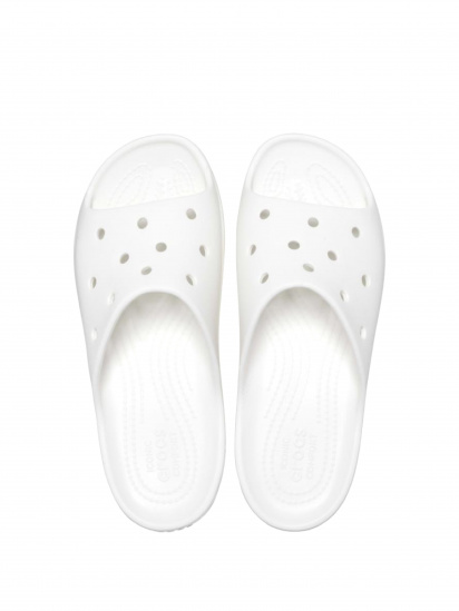 Шльопанці Crocs модель 208180WHI — фото - INTERTOP