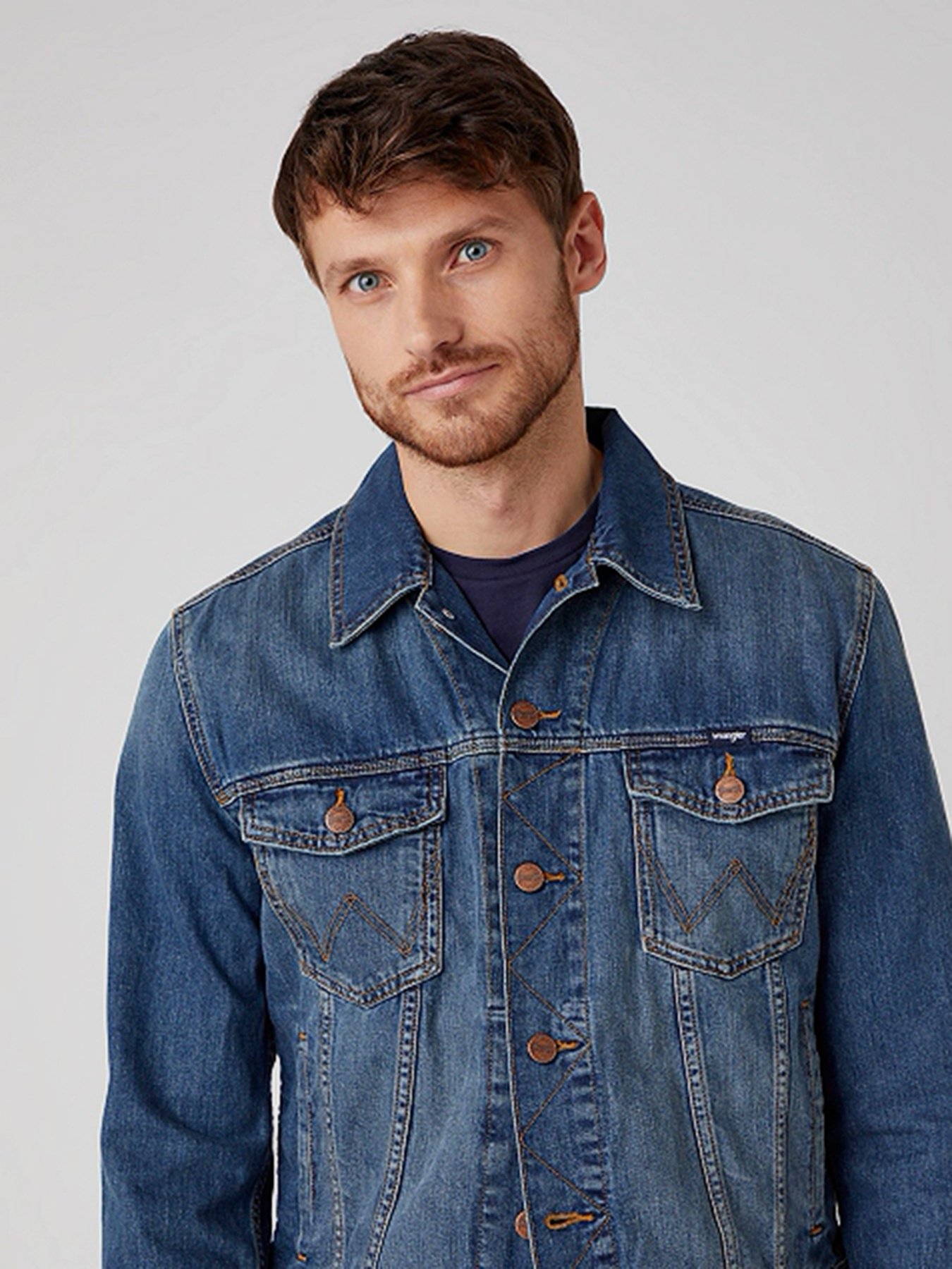 Джинсовая куртка Wrangler Classic модель W4481514V Фото