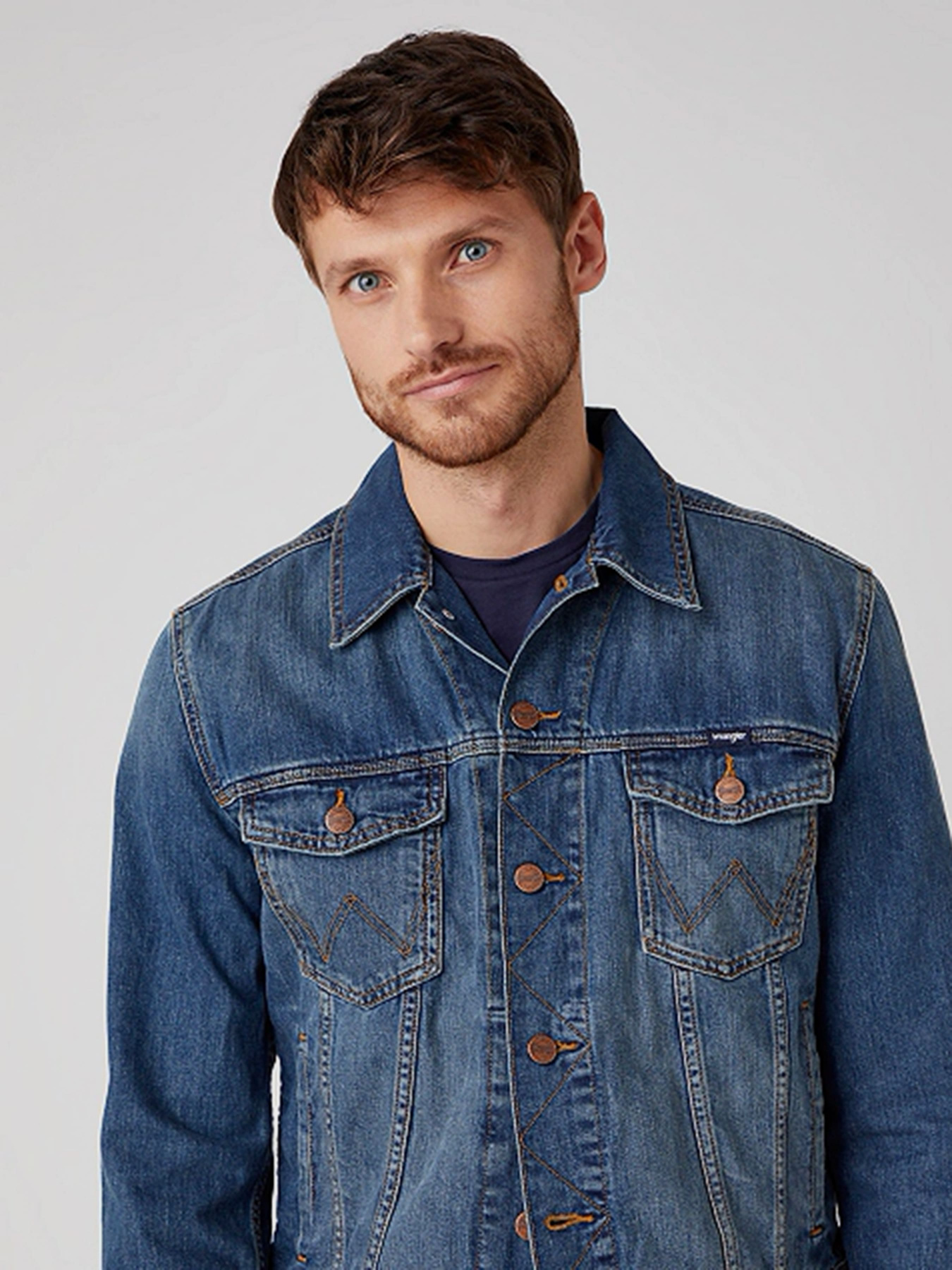 Джинсова куртка Wrangler Classic модель W4481514V Фото