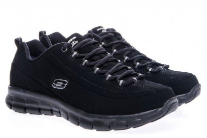 Напівчеревики зі шнуровкою Skechers модель 11717 BBK — фото 5 - INTERTOP