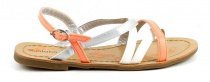 Босоножки Palette модель 850740 h.orange/o.white/silver Фото