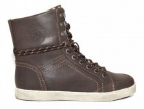 Кеды низкие Plato CRT модель 216278 medium brown Фото