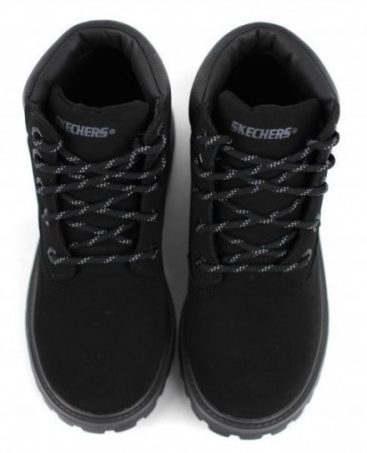 Черевики зі шнурівкою Skechers модель 93158L BLK — фото 4 - INTERTOP