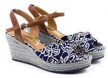 Босоножки Tamaris модель 28339-24-890 navy comb Фото