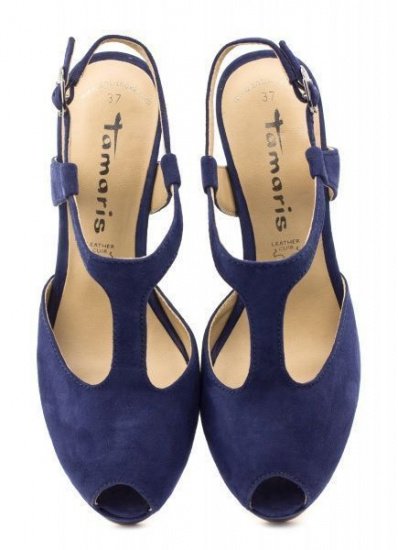Босоножки Tamaris модель 28338-24-805 navy — фото 6 - INTERTOP