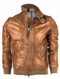 Куртка шкіряна Napapijri модель N0Y8M0N52 Куртка шкіряна Napapijri модель N0Y8M0N52 Фото