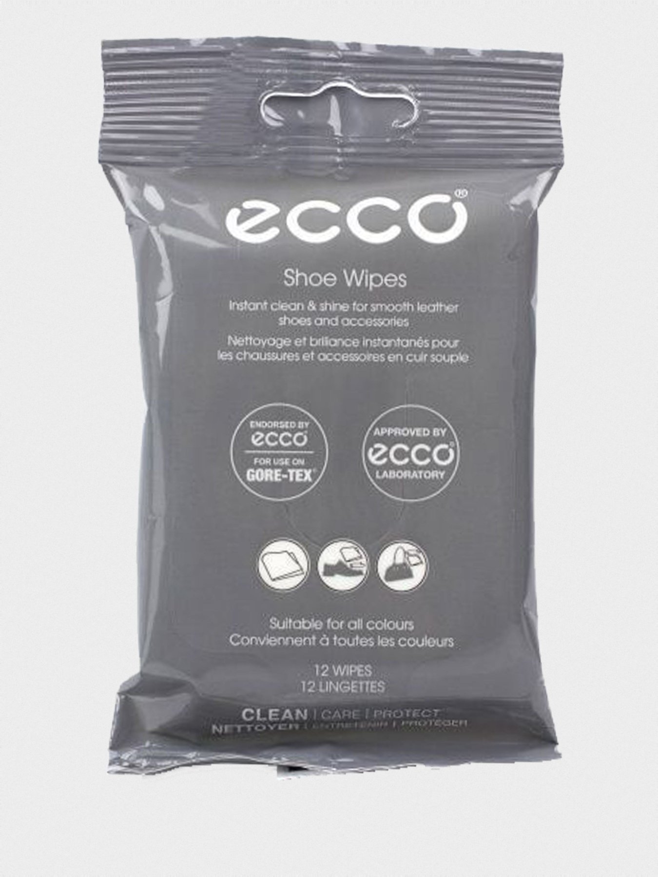 Серветки для взуття ECCO Shoe Wipes модель 9033620(00100) Фото